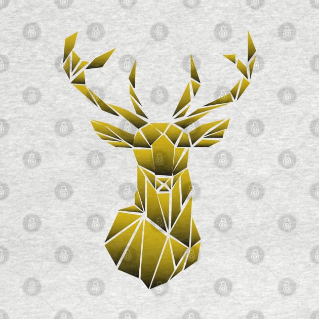 Geometric Deer by Heartfeltarts